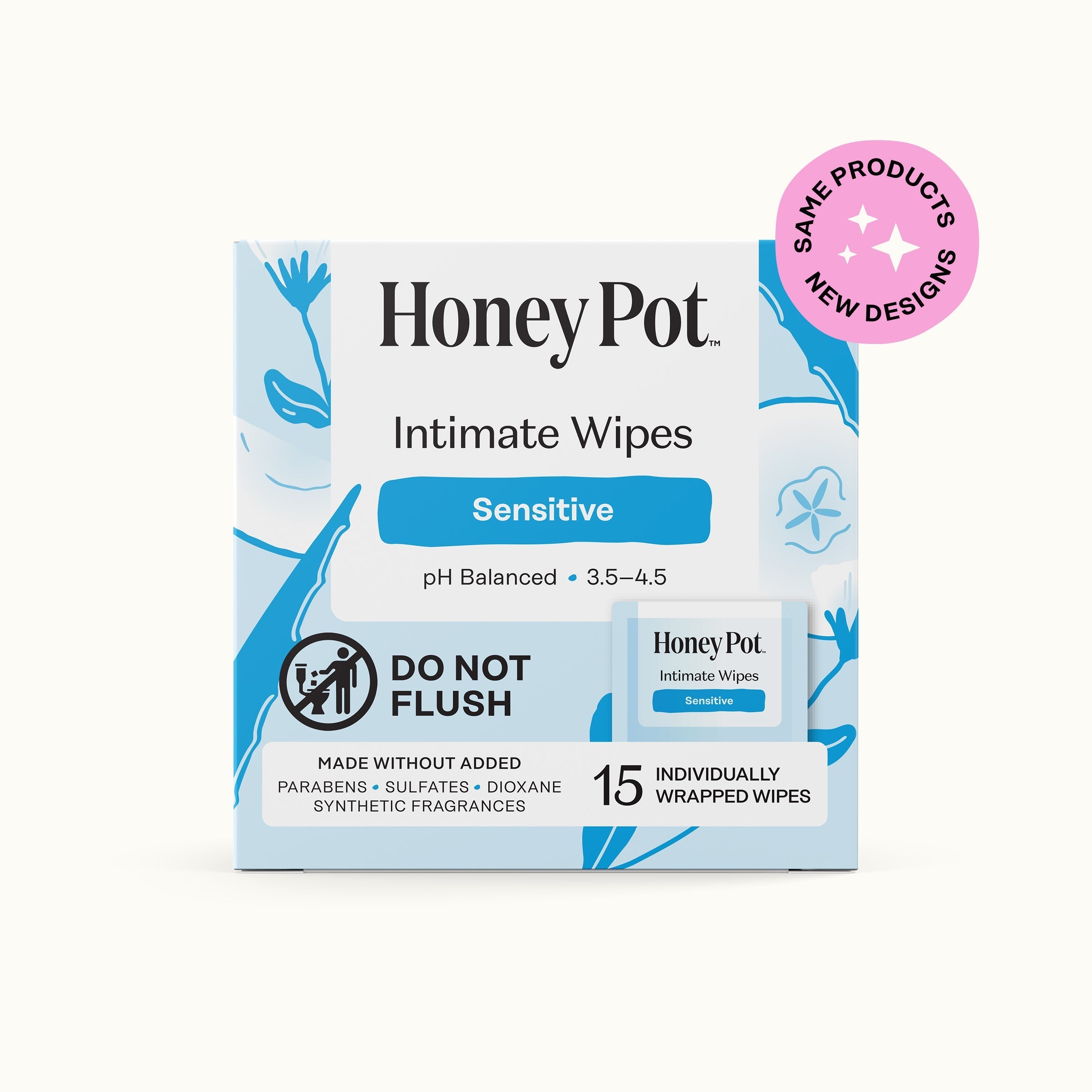 Sensitive Intimate Travel Wipes